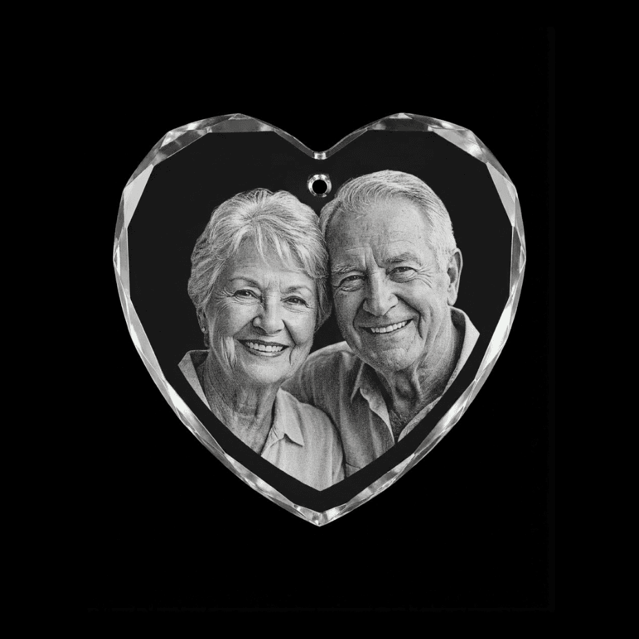 Crystal Ornament Heart