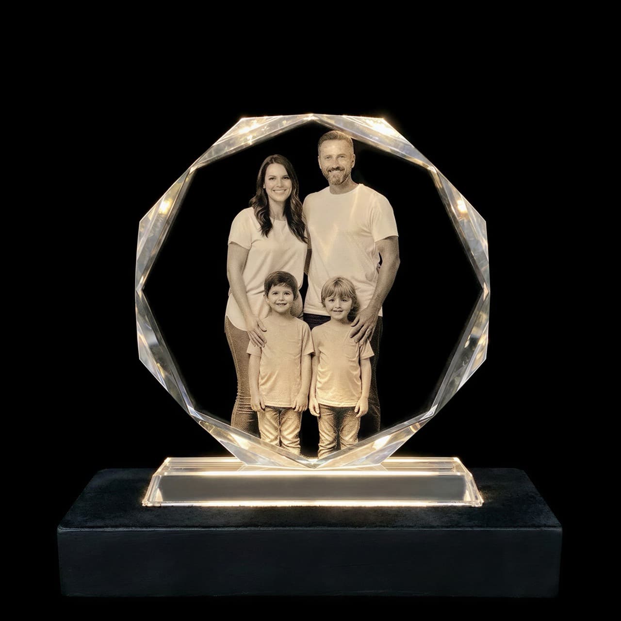 2D Octagon Plaque preview