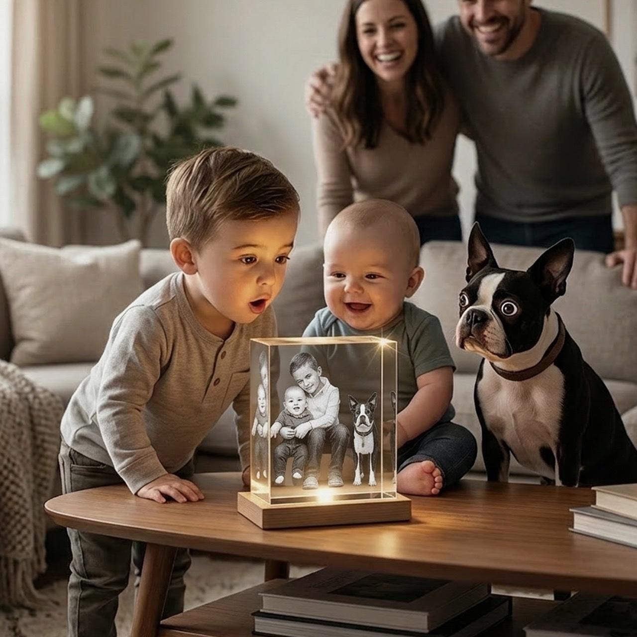 3D Rectangular Block — view 2