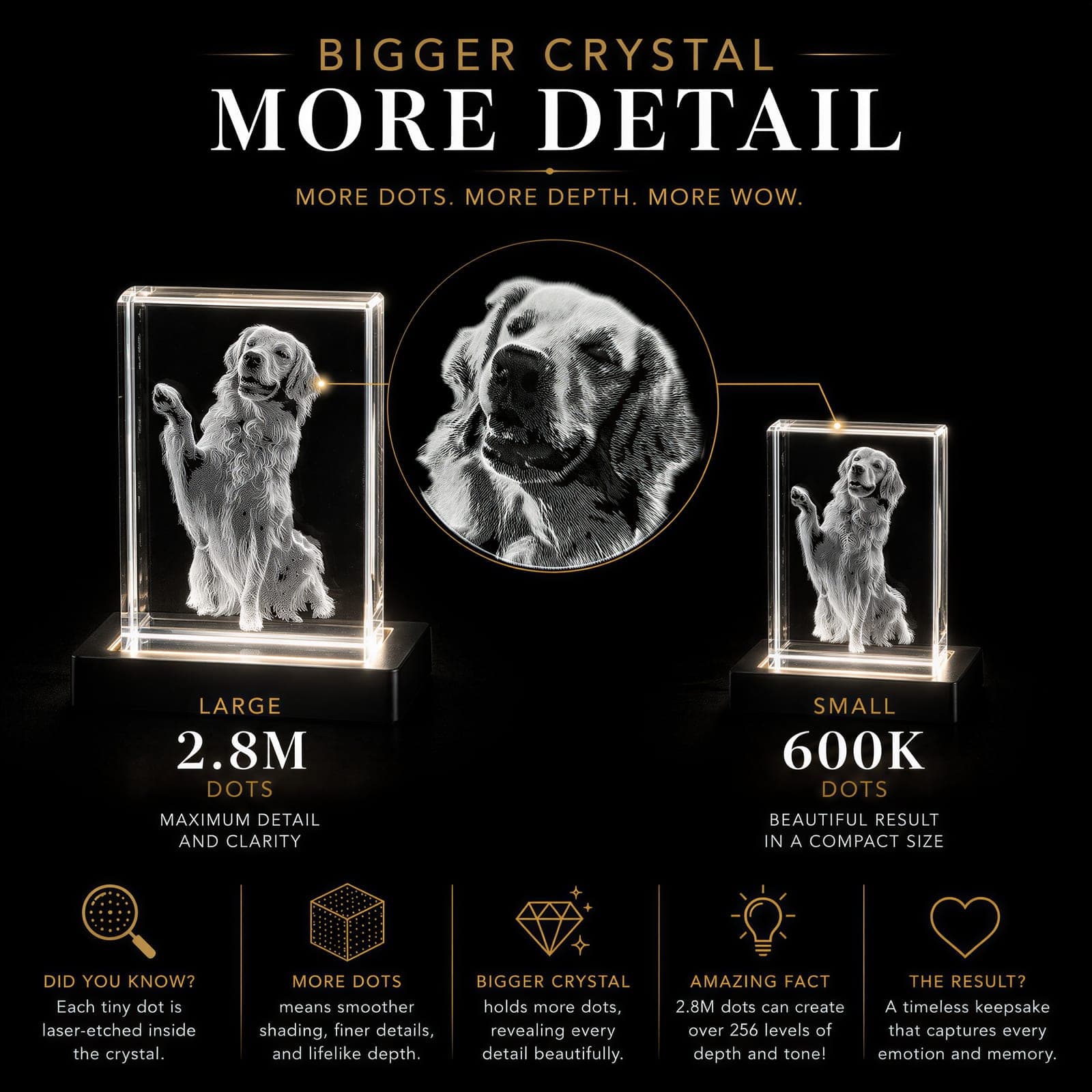 3D Heart Crystal — view 7